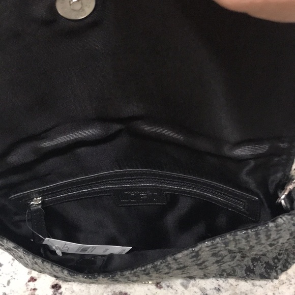 Loft - Small Purse/Clutch - Black and Gray - NWT - Picture 3 of 11